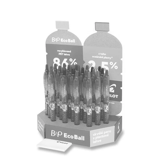 Hauptproduktbild Kuličkové pero Pilot B2P Ecoball stojánek, 24 ks