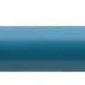 Weiteres Produktbild Kugelschreiber mit weißen Kristallen „MADE WITH SWAROVSKI ELEMENTS“, hellblau, 13 cm