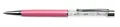Kugelschreiber mit Kristall „MADE WITH SWAROVSKI ELEMENTS“, rosa, 14 cm