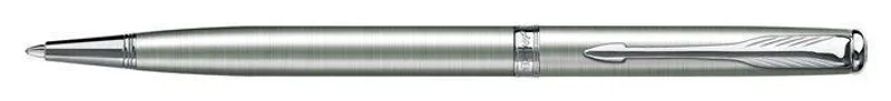 Hauptproduktbild Kuličkové pero "Sonnet Slim", 0,7 mm, M, otočné, stříbrný klip, tělo z nerezové oceli, PAR