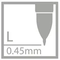Weiteres Produktbild Kugelschreiber - STABILO Exam Grade - 1 Stück - schwarz