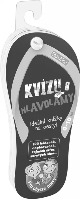 Hauptproduktbild KVÍZY A HLAVOLAMY, 9-10 let – Zábava na cesty