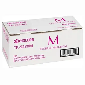 Kyocera Original Toner TK-5230M, magenta, 2200S, 1T02R9BNL0, Kyocera M5521cdn,M5521cdw, P5021cd,P5021cdw, O