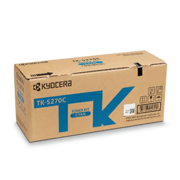 Hauptproduktbild Kyocera originální toner TK-5270C, cyan, 6000str., 1T02TVCNL0, Kyocera ECOSYS M6230cidn,
