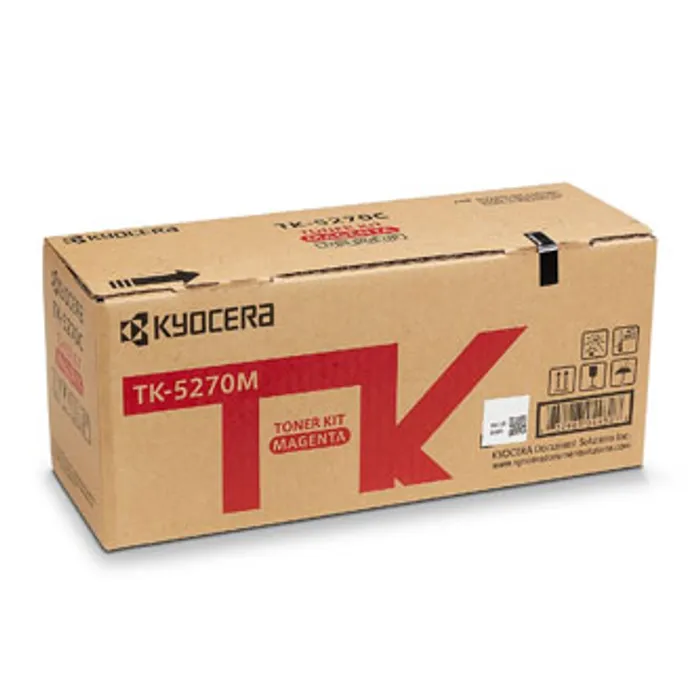 Hauptproduktbild Kyocera originální toner TK-5270M, magenta, 6000str., 1T02TVBNL0, Kyocera ECOSYS M6230cid