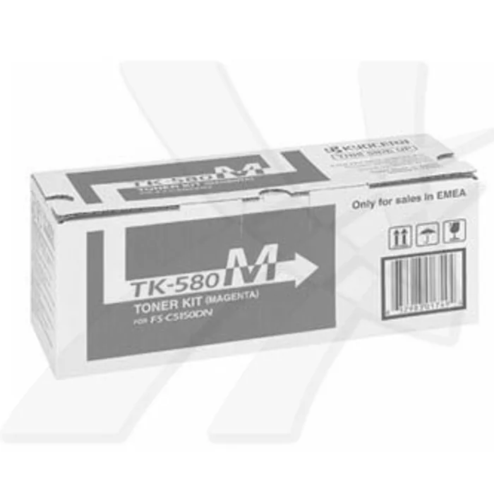 Hauptproduktbild Kyocera originální toner TK580M, magenta, 2800str., 1T02KTBNL0, Kyocera FS- C5150DN, O