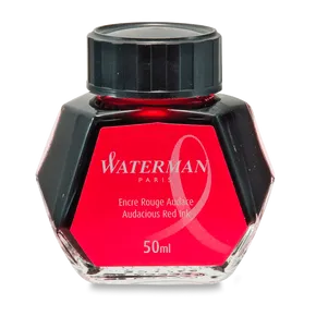Flaschentinte Waterman rot
