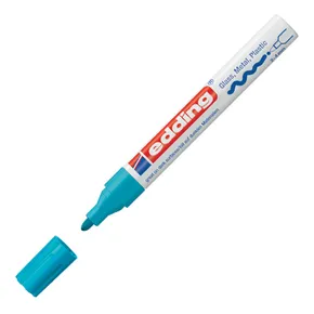 Lackmarker "750", hellblau, 2-4 mm, EDDING