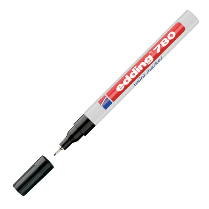 Hauptproduktbild Lakový popisovač "780", černá, 0,8mm, EDDING