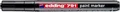 Lackmarker 791, schwarz, 1-2 mm, EDDING