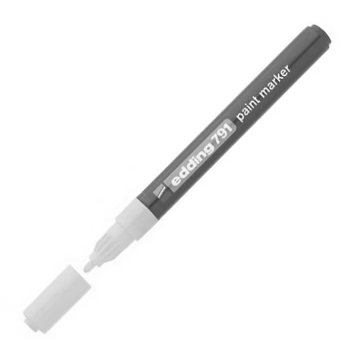 Hauptproduktbild Lakový popisovač "791", žlutá, 1-2mm, EDDING