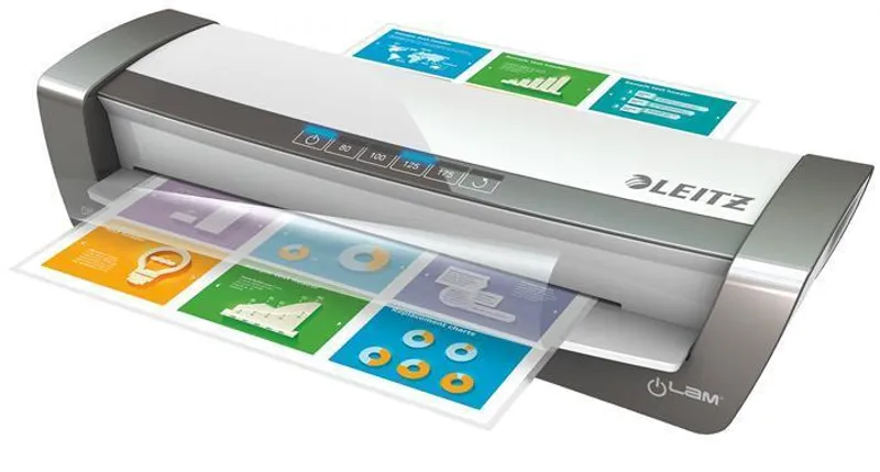 Hauptproduktbild Laminátor "iLam Office Pro", stříbrná, A3, 80-175 micron, LEITZ