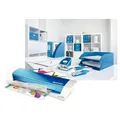 Laminiermaschine "iLam Home Office", blau, 80-125 Mikron, 2 Taschen für Heißlaminierung, A
