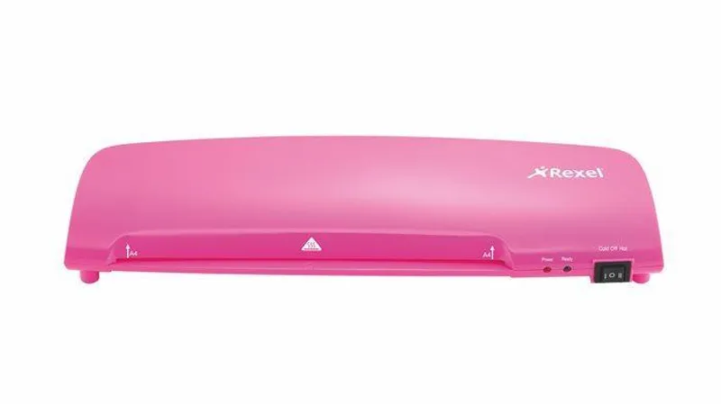 Hauptproduktbild Laminovací stroj "Joy", A4, 75-125 micron, REXEL, růžový
