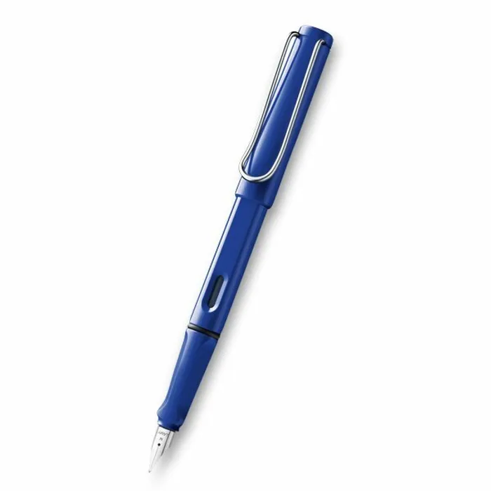 Hauptproduktbild Lamy Safari Shiny Blue plnicí pero hrot LH