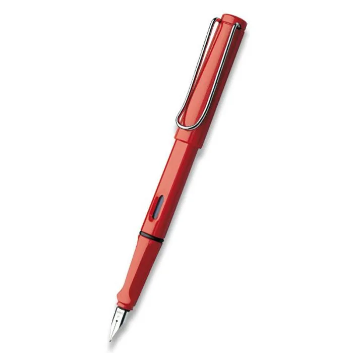 Hauptproduktbild Lamy Safari Shiny Red plnicí pero hrot LH