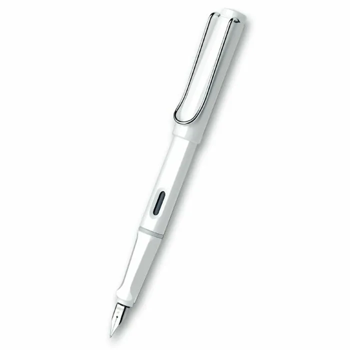 Hauptproduktbild Lamy Safari Shiny White plnicí pero hrot B