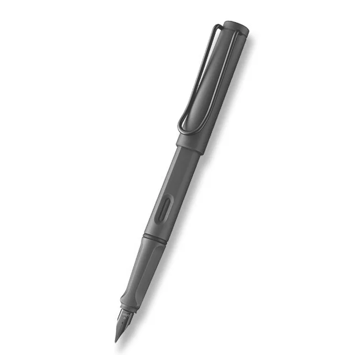 Hauptproduktbild Lamy Safari Steel Black plnicí pero hrot M