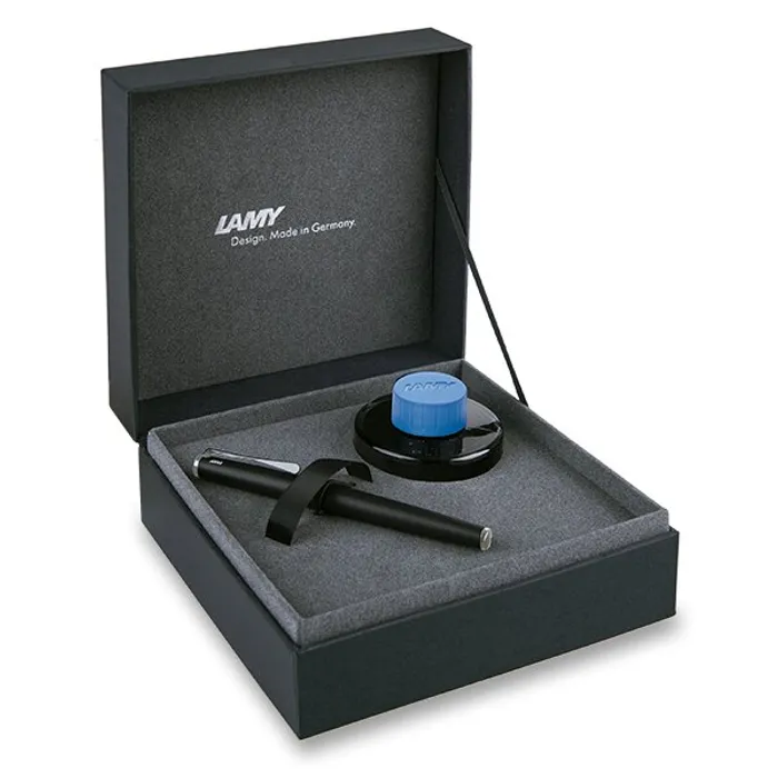 Hauptproduktbild Lamy Studio Pianoblack plnicí pero, dárková sada s inkoustem