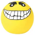 Latex-Smileyball, gelb klein gestopft 6 cm