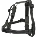Lead'n'Walk Soft-Trainingsgeschirr – schwarz S-M: Brustumfang: 45–70 cm/25 mm