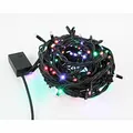 Weiteres Produktbild LED osvětlení, 10m, 220-240 V (50-60Hz), 6W, Multicolor, grünes Kabel, 30000h, 100xLED