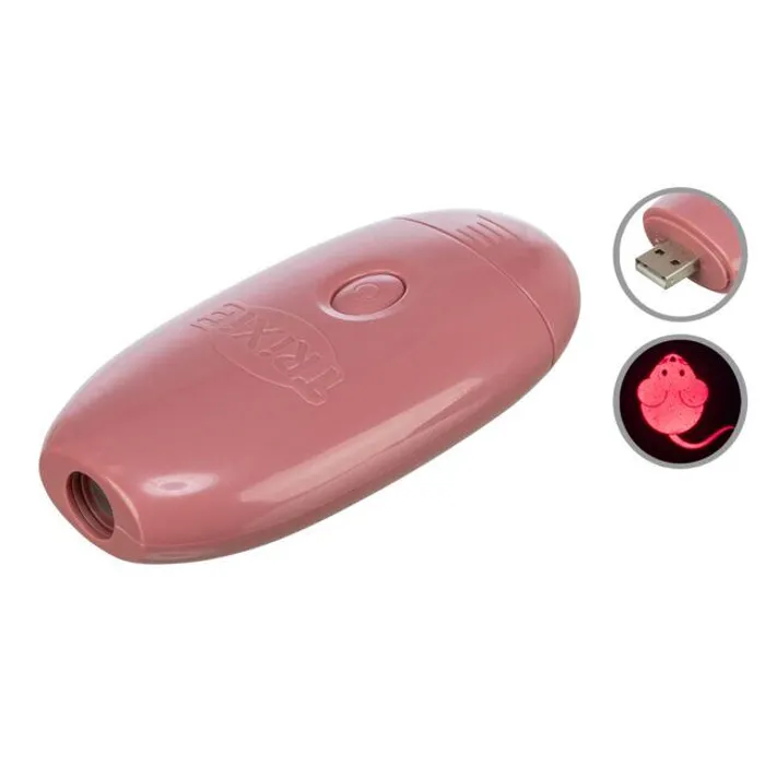 Hauptproduktbild Led světelný ukazatel na povzbuzení instinktu, motiv myš, USB nabíjení, 8,5 cm