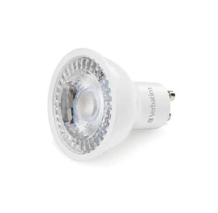 Hauptproduktbild LED žárovka bodová, studená bílá, PAR16, GU10, 5W, 4000K, 370lm, VERBATIM
