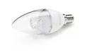 LED-Lampe, E14, warmweiß, Classic B - Kerze, 4,5W, 2700K, 350lm, VERBATIM