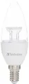 LED-Lampe, E14, warmweiß, Classic B - Kerze, 4,5W, 2700K, 350lm, VERBATIM