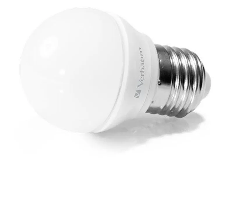 Hauptproduktbild LED žárovka, E27, mini koule, 250lm, 3,5W, 2700K, teplá bílá, VERBATIM