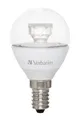 LED-Lampe, Mini-Globe, E14, 330lm, 5,5W, 2700K, VERBATIM