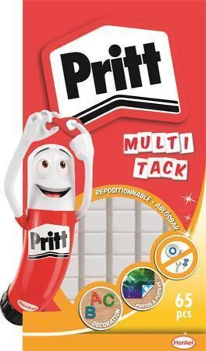 Hauptproduktbild Lepicí guma, 65ks/balení, Pritt "Multi Tack", HENKEL