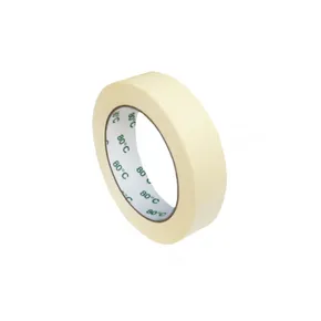 Krepp-Klebeband bis +80°C weiß 25mm x 50m [1 St.]