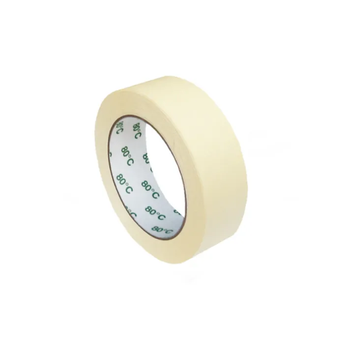Hauptproduktbild Lepící páska krepová, bílá 50 m x 30 mm (do +80°C) [1 ks]