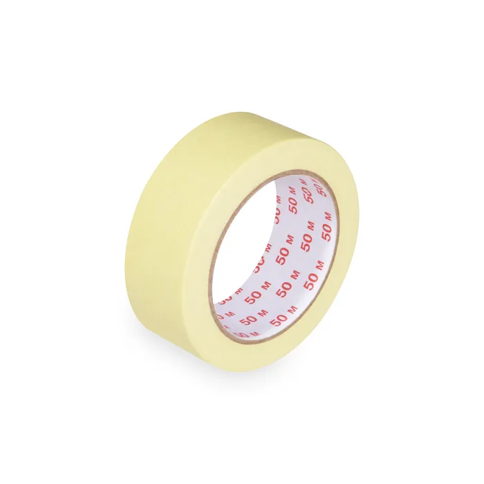 Hauptproduktbild Lepící páska krepová, žlutá 50 m x 38 mm [1 ks]