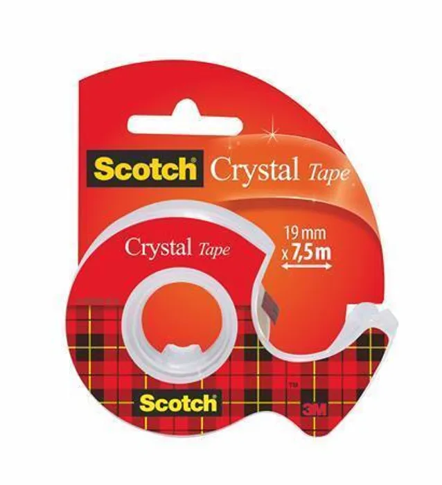 Hauptproduktbild Lepicí páska s odvíječem, 19mm x 7,5m, 3M/SCOTCH "Crystal"