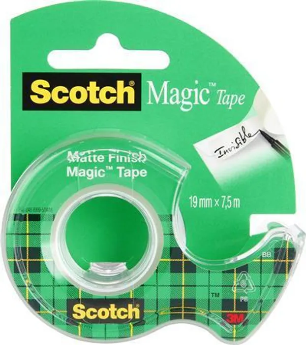 Hauptproduktbild Lepicí páska, s odvíječem, 19mm x 7,5m, 3M/SCOTCH "Magic Tape"