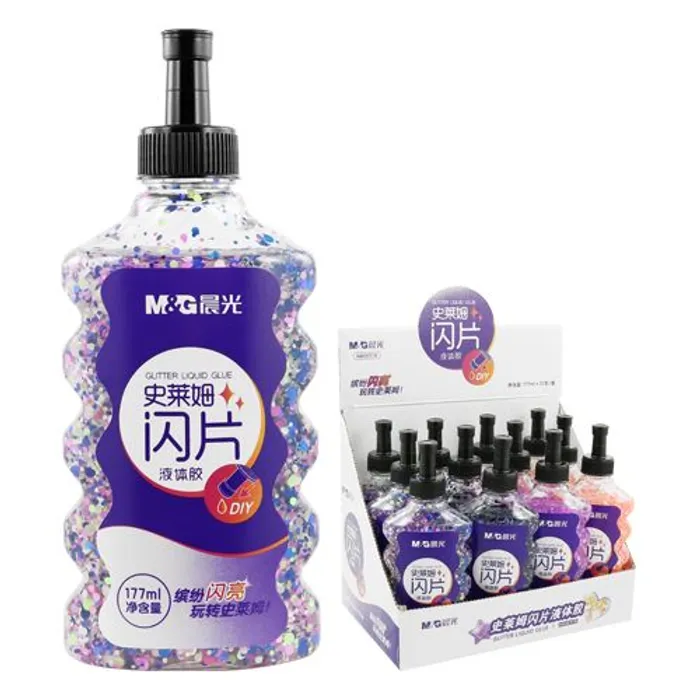 Hauptproduktbild Lepidlo Glitter M&G 177 ml, mix barev