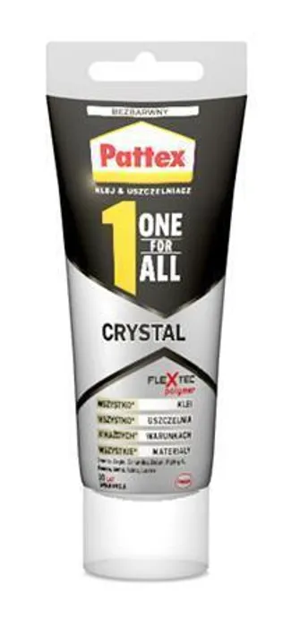 Hauptproduktbild Lepidlo "Pattex One for All Crytal", 90 g, HENKEL