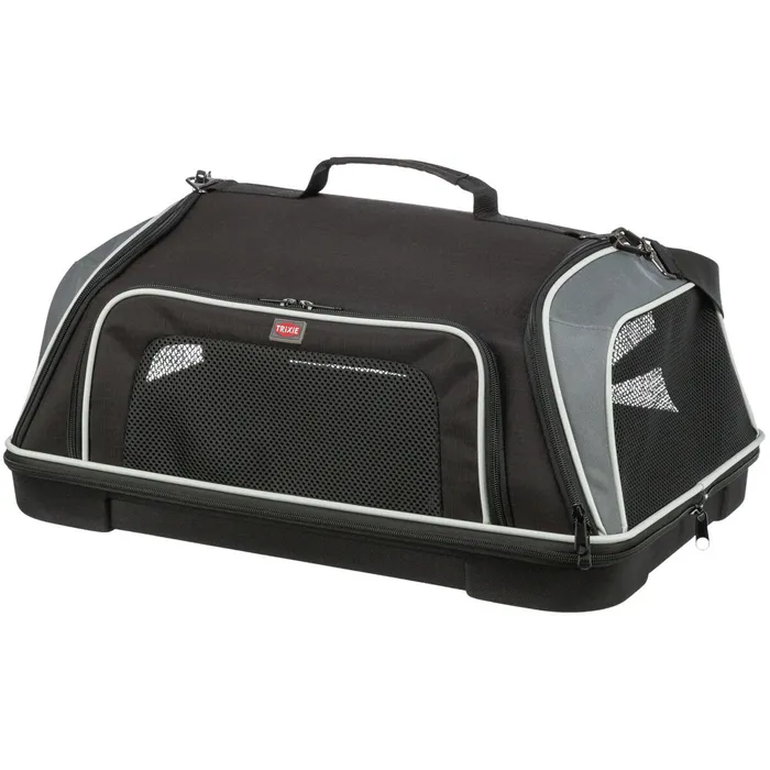 Hauptproduktbild Letecká přepravní taška BOARDING, 55 × 23 × 40 cm, do 7 kg, černá/šedá