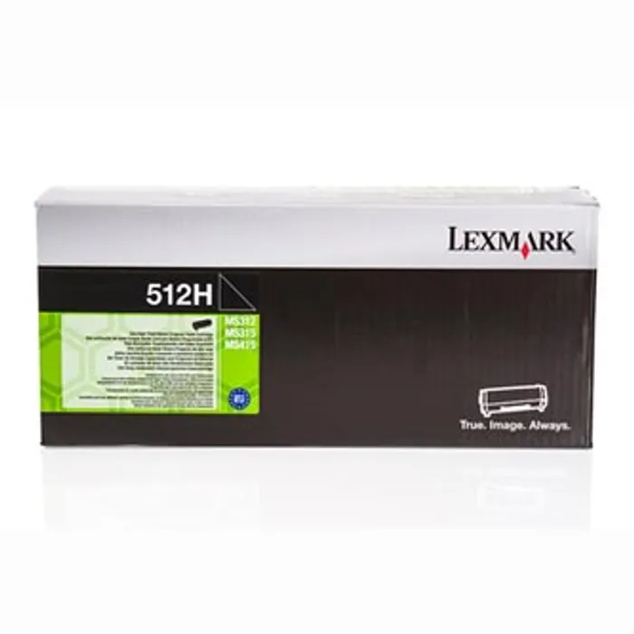 Hauptproduktbild Lexmark originální toner 51F2H00, black, 5000str., high capacity, return, Lexmark MS312,