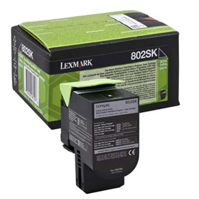 Hauptproduktbild Lexmark originální toner 80C2SK0, black, 2500str., return, Lexmark CX310dn, CX310n, CX410