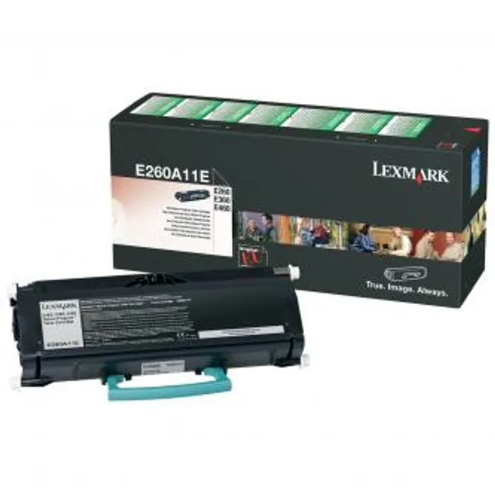 Hauptproduktbild Lexmark originální toner E260A11E, black, 3500str., return, Lexmark E260, E360, E460, O
