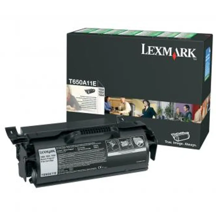 Hauptproduktbild Lexmark originální toner T650A11E, black, 7000str., return, Lexmark T650DN, O