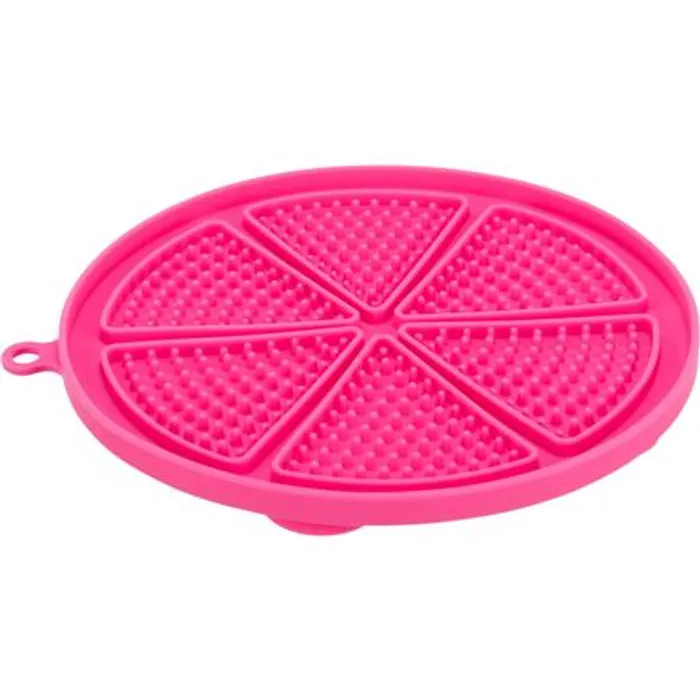 Hauptproduktbild Lick´n´Snack KRUH s přísavkami - podložka k pomalému krmení, 18 cm, TPR/plast, pink