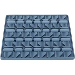 Lick'n'Snack Leckerli-Unterlage, 30 cm, Silikon, blau