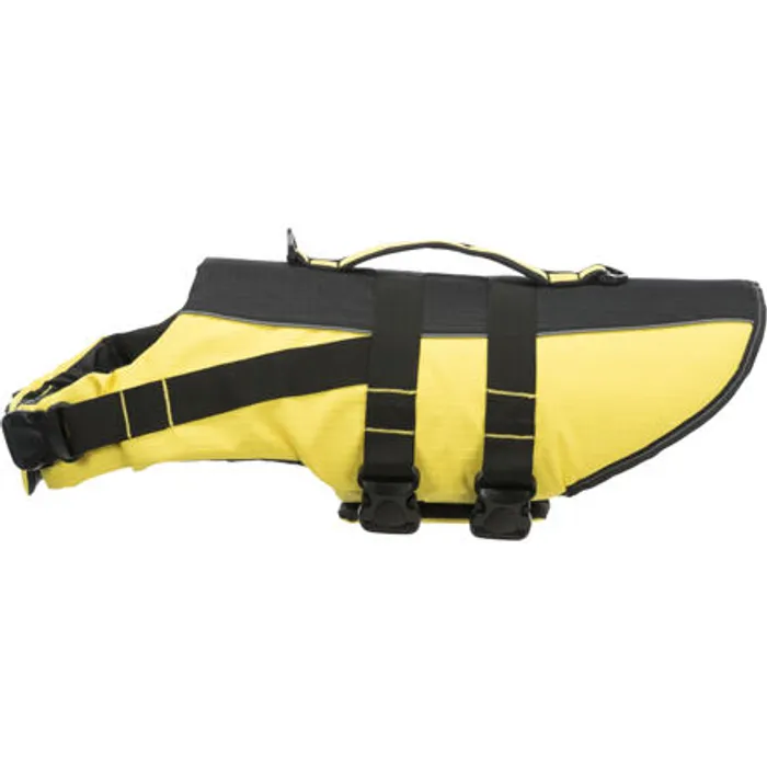 Hauptproduktbild Life Vest plavací vesta pro psa L 55 cm: 50-80 cm, do 36kg žluto/černá