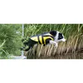 Schwimmweste für Hunde XL 65 cm: 60-96 cm, bis 45 kg gelb/schwarz
