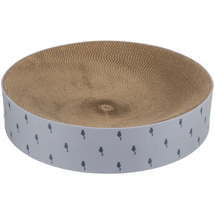 Hauptproduktbild LILLY kulatý škrabací pelech s katnipem, o 45 × 10 cm, karton, lila